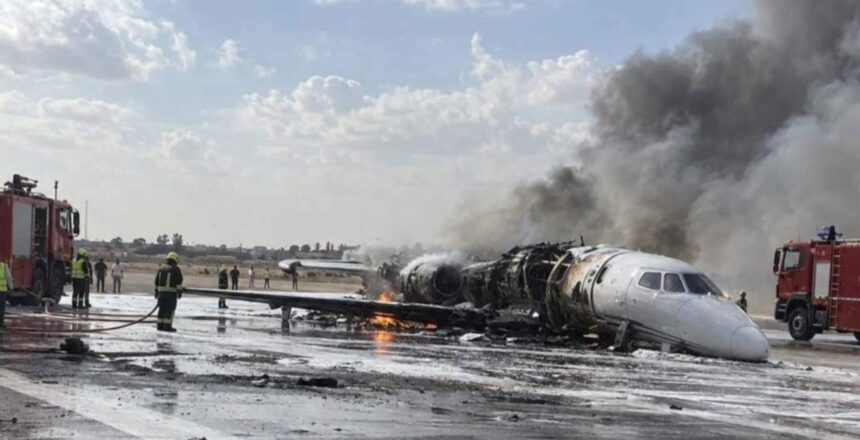 Libya’da Türk jeti yandı, pilotlar alkollü çıktı