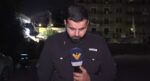 Lübnanlı muhabir canlı yayında İsrail hava saldırısının hedefi oldu