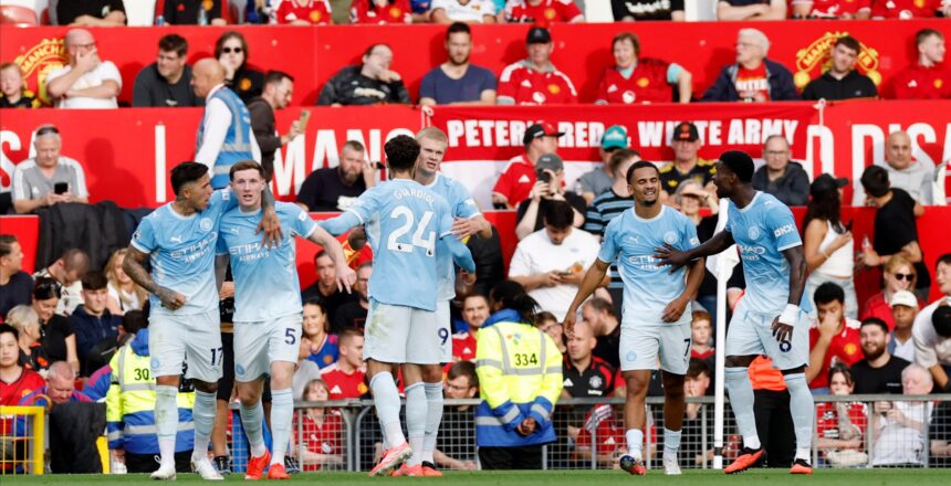 Manchester derbisinde 10 kişi kalan City, United’ı devirdi