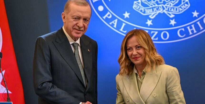 Meloni’den Cumhurbaşkanı Erdoğan’a teşekkür