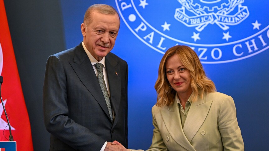 Meloni’den Cumhurbaşkanı Erdoğan’a teşekkür