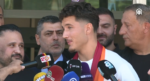 Milli futbolcu Deniz Gül, Galatasaray için İstanbul’a geldi: “Çok mutluyum”