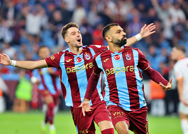 Mohamed Salah resitali. Trabzonspor, Galatasaray’ı farklı mağlup etti