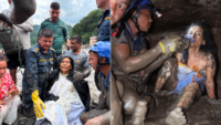 Mucize kurtuluş. Çamur altında 10 gün yaşam mücadelesi verdi