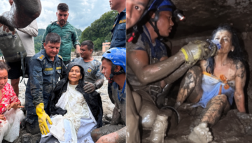 Mucize kurtuluş. Çamur altında 10 gün yaşam mücadelesi verdi