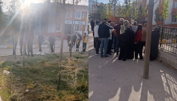 Öğrenci okula tüfekle geldi, veliler okula akın etti