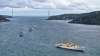 Preveze Deniz Zaferi’nin 488. yılı. İstanbul Boğazı’nda 15 gemiyle geçit töreni