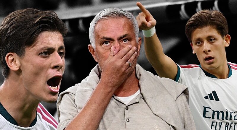 Real Madrid’de Arda Güler isyanı. Jose Mourinho’ya büyük tepki