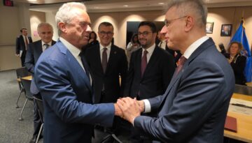 Sağlık Bakanı Memişoğlu, ABD’li mevkidaşıyla bir araya geldi