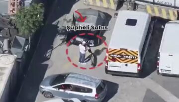 Sancaktepe’de film gibi kovalama: Skuterle kaçan şüpheli dronla yakalandı!