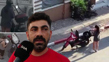 Sipariş verdiği yeri merak etti, dedektif gibi kuryeyi takip edip skandalı ortaya çıkardı