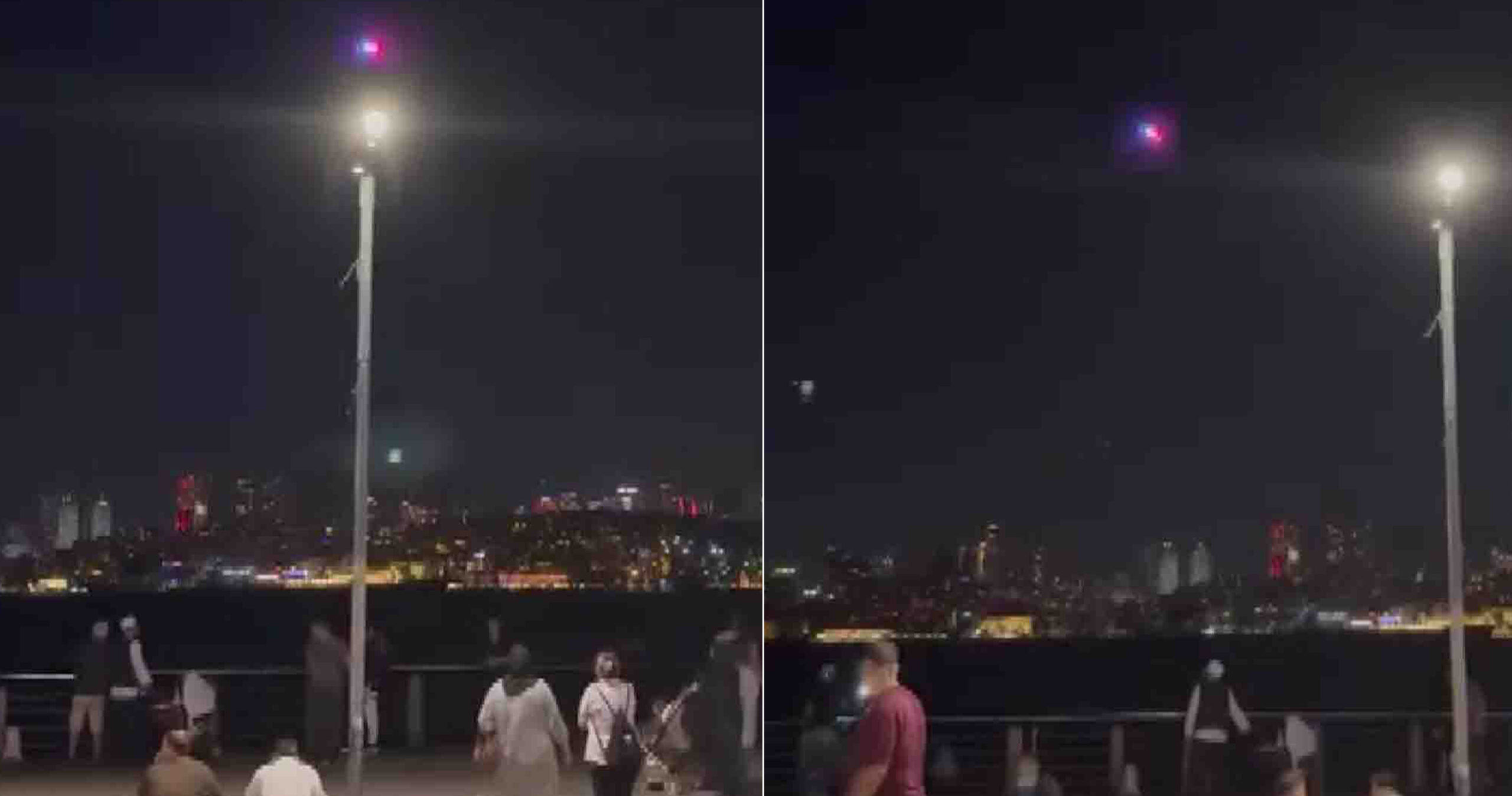 Üsküdar’da sahilde oturanlara polis dronu şoku. “Derhal uzaklaşın”