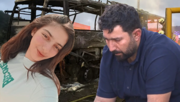 Yanan otobüsten herkesi kurtardı, kızı hayatını kaybetti