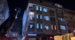 Zeytinburnu’nda 5 katlı binanın bodrumunda yangın