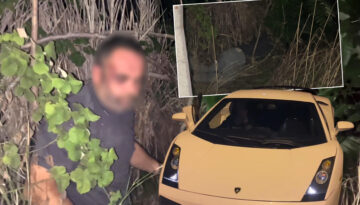 10 milyonluk lüks araçla kaçtı, çalılıkta uyurken bulundu. “Horladım mı?”