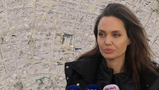 Angelina Jolie Gazze’deki yıkıma dikkat çekti
