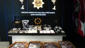 Ankara’da uyuşturucu operasyonları. Bir haftada 69 şüpheli tutuklandı