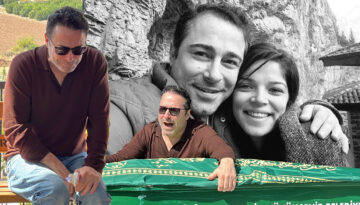 Atilla Taş’ın kızı Sezen Taş gözyaşlarıyla son yolculuğuna uğurlandı. “Ben geldim babam”