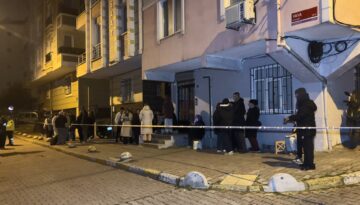 Bahçelievler’de inşaatın istinat duvarı yıkıldı. 2 bina tahliye edildi