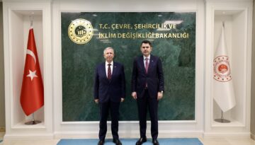 Bakan Kurum ile Mansur Yavaş görüştü