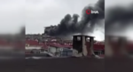 Bayrampaşa’da sanayi sitesinde yangın. Ekipler müdahale ediyor