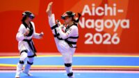 Bu da “temassız” dövüş. Sanal taekwondo Asya Oyunları’na girdi