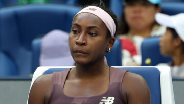 Coco Gauff ırkçı saldırıların gölgesinde oynadığı maçta Mertens’e elendi