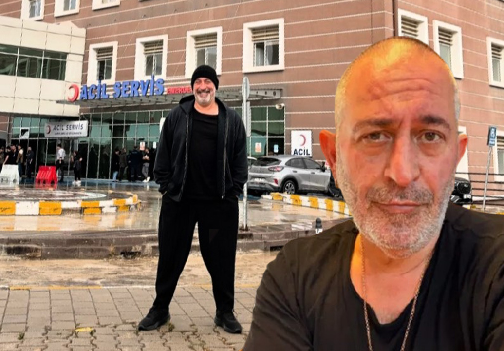 ÇOMÜ’de kontrol randevusu. Cem Yılmaz kalp krizi sonrası anjiyo olduğu hastanede