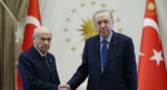 Cumhurbaşkanı Erdoğan, Bahçeli’yle bir araya geldi