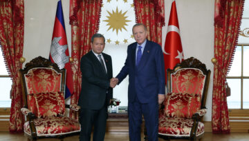 Cumhurbaşkanı Erdoğan, Kamboçya Başbakanı Manet’i kabul etti