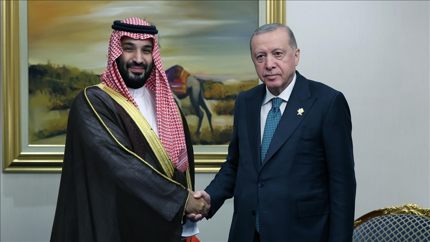 Cumhurbaşkanı Erdoğan Prens Selman ile görüştü