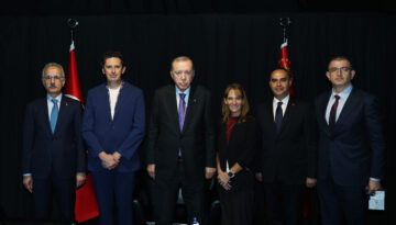 Cumhurbaşkanı Erdoğan, SpaceX üst düzey yöneticilerini kabul etti