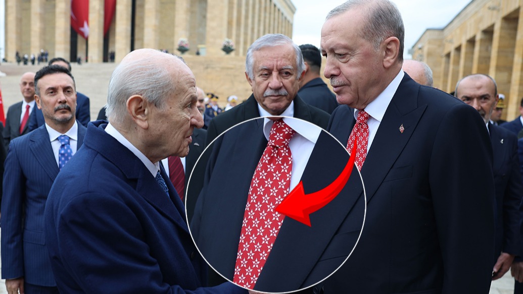 Cumhurbaşkanı Erdoğan’ın kravatında dikkat çeken KAAN ayrıntısı