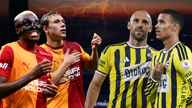 Dev derbi geldi çattı. Galatasaray-Fenerbahçe maçının 11’lerinde sürprizler