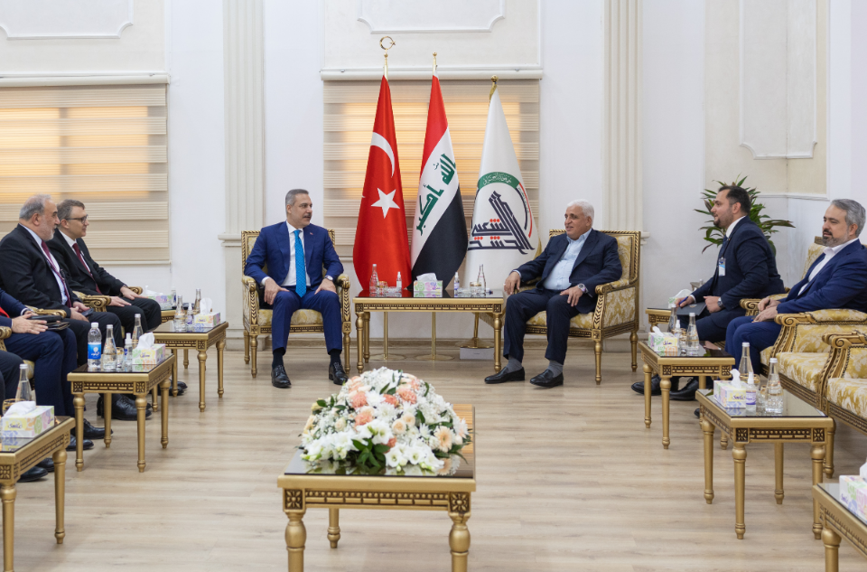 Dışişleri Bakanı Hakan Fidan Irak’ta. İran, Irak ve Mısırlı mevkidaşlarıyla bir araya geldi