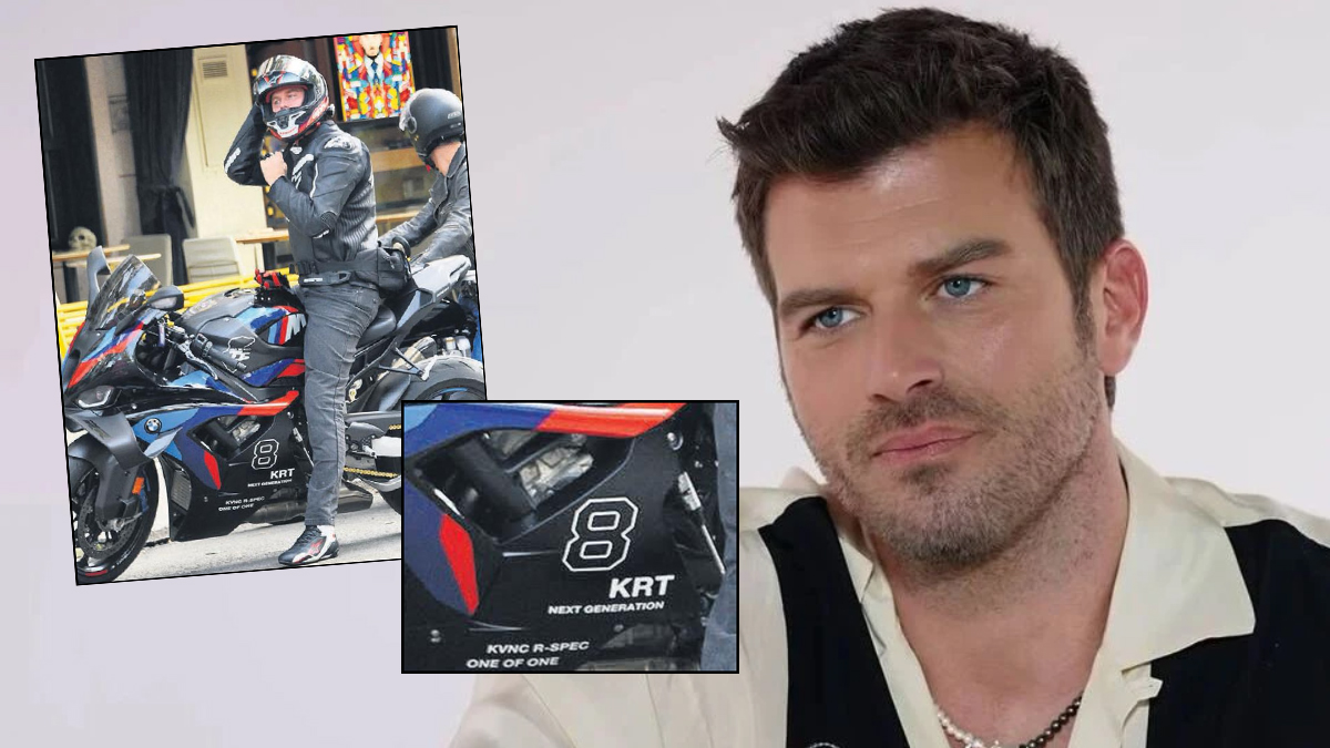 Dünyada sadece bir tane. Kıvanç Tatlıtuğ’un yeni motosikleti tam 4 milyon TL
