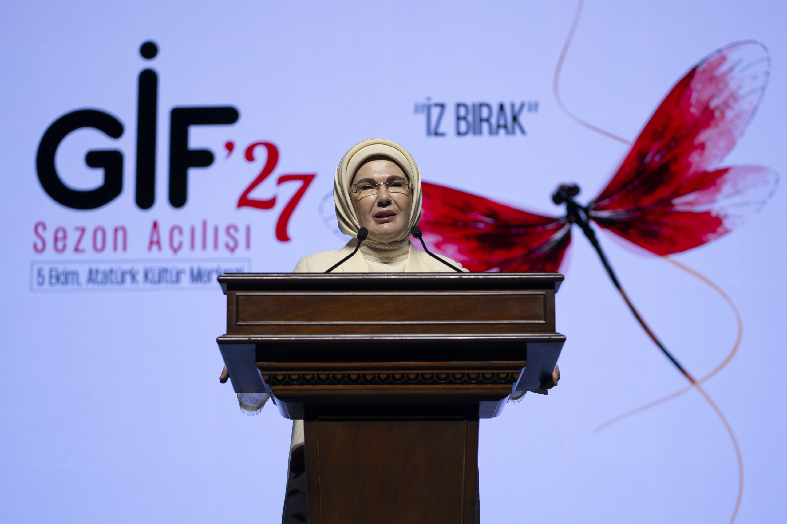 Emine Erdoğan: Sahici iz bırakmak irade gerektirir