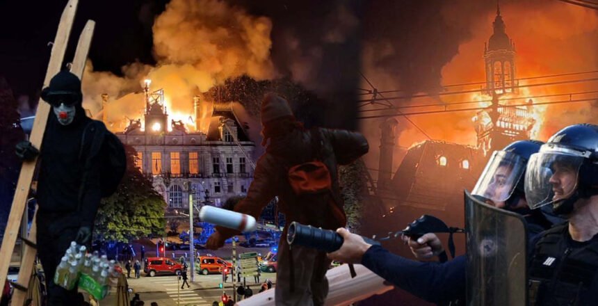 Fransa sokakları alev alev. Lüks mağazalar yağmalandı, Paris’ten can kaybı haberi geldi