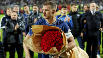 Fransa’ya İtalya freni. Edin Dzeko’dan buruk veda. 38’lik Lewandowski’den Romanya’ya hat-trick