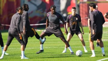 Galatasaray ara vermeden Barcelona maçının hazırlıklarına başladı