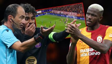 Galatasaray-Barcelona maçının seyrini değiştiren karar doğru mu? “Bizim gibi TV’den izler”