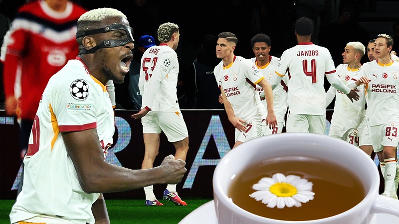 Galatasaray kazandı, yıldız isme tavsiye verdi. “Maç öncesi papatya çayı içsin”