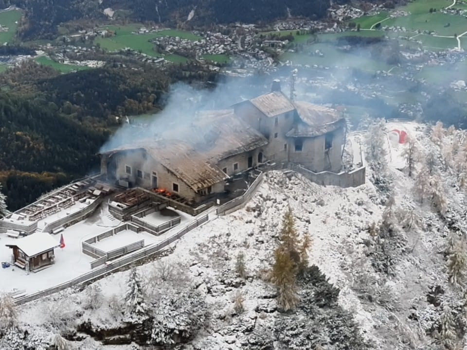 Hitler’in Kartal Yuvası kül oldu
