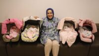 İkinci çocuk isterken, dördüzleri oldu: “Şaşkınız”