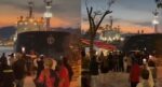 İstanbul Boğazı’nda gemi arızası. Kıyıya metreler kala durabildi