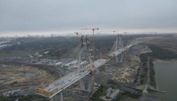 İstanbul’a 8 şeritli yeni köprü geliyor. 196 metre yüksekliğindeki kuleler yükseliyor