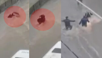 İstanbul’u sağanak ve fırtına vurdu. Yollar göle döndü, bir kadın suya kapıldı