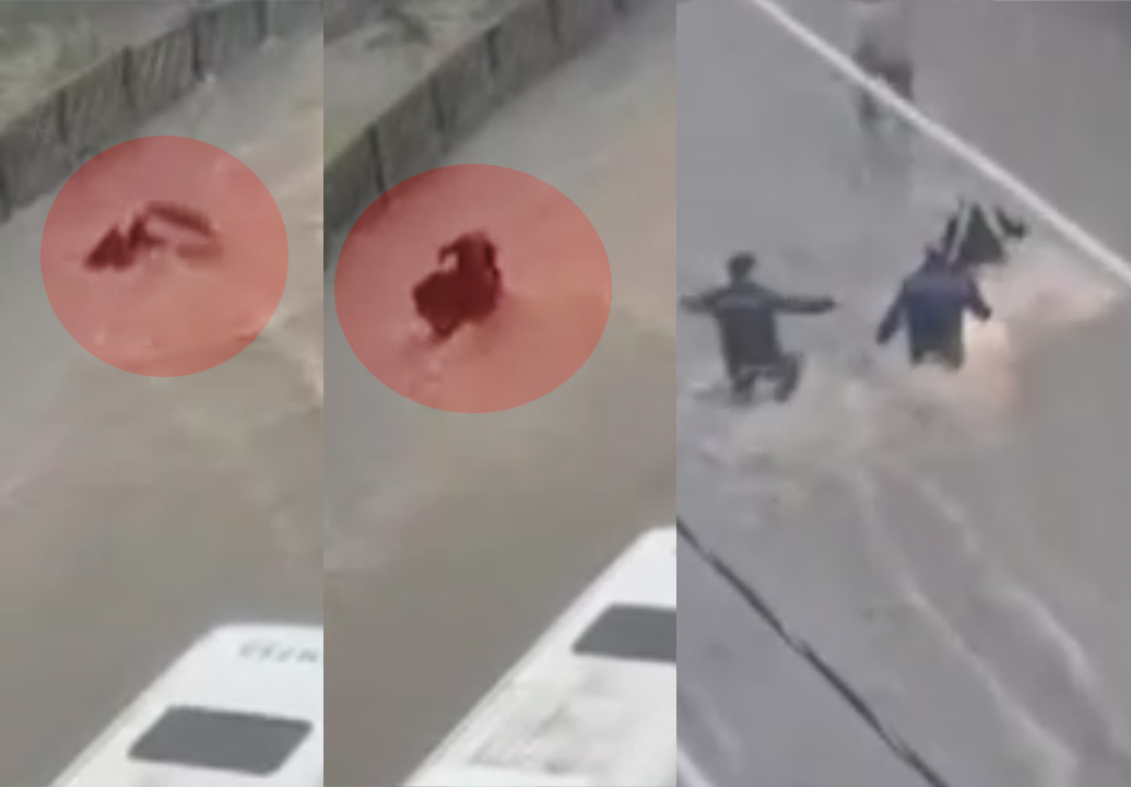 İstanbul’u sağanak ve fırtına vurdu. Yollar göle döndü, bir kadın suya kapıldı
