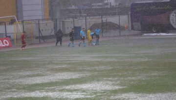 Kupada Fethiyespor-Eyüpspor maçına yağmur engeli