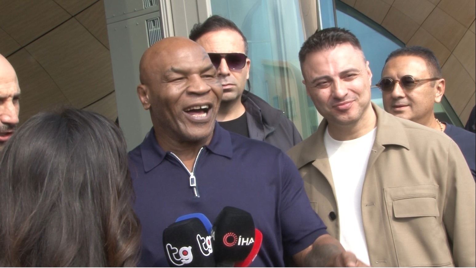 Mike Tyson İstanbul’da: “Türkiye’de bulunmaktan çok mutluyum”
